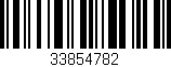 Código de barras (EAN, GTIN, SKU, ISBN): '33854782'
