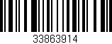 Código de barras (EAN, GTIN, SKU, ISBN): '33863914'
