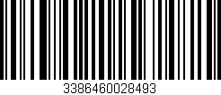 Código de barras (EAN, GTIN, SKU, ISBN): '3386460028493'