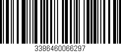 Código de barras (EAN, GTIN, SKU, ISBN): '3386460066297'