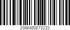 Código de barras (EAN, GTIN, SKU, ISBN): '3386460073233'
