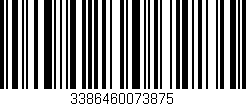 Código de barras (EAN, GTIN, SKU, ISBN): '3386460073875'