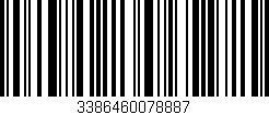 Código de barras (EAN, GTIN, SKU, ISBN): '3386460078887'