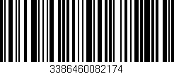 Código de barras (EAN, GTIN, SKU, ISBN): '3386460082174'