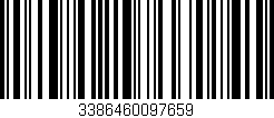 Código de barras (EAN, GTIN, SKU, ISBN): '3386460097659'