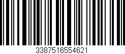 Código de barras (EAN, GTIN, SKU, ISBN): '3387516554621'