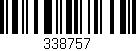 Código de barras (EAN, GTIN, SKU, ISBN): '338757'