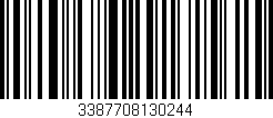 Código de barras (EAN, GTIN, SKU, ISBN): '3387708130244'