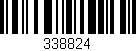 Código de barras (EAN, GTIN, SKU, ISBN): '338824'