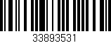 Código de barras (EAN, GTIN, SKU, ISBN): '33893531'