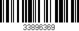 Código de barras (EAN, GTIN, SKU, ISBN): '33896369'