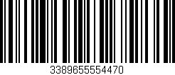 Código de barras (EAN, GTIN, SKU, ISBN): '3389655554470'