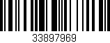 Código de barras (EAN, GTIN, SKU, ISBN): '33897969'