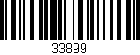 Código de barras (EAN, GTIN, SKU, ISBN): '33899'