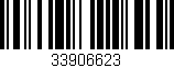 Código de barras (EAN, GTIN, SKU, ISBN): '33906623'