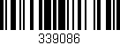 Código de barras (EAN, GTIN, SKU, ISBN): '339086'