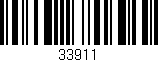 Código de barras (EAN, GTIN, SKU, ISBN): '33911'