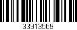 Código de barras (EAN, GTIN, SKU, ISBN): '33913569'