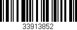 Código de barras (EAN, GTIN, SKU, ISBN): '33913852'