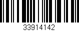 Código de barras (EAN, GTIN, SKU, ISBN): '33914142'