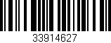 Código de barras (EAN, GTIN, SKU, ISBN): '33914627'