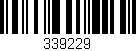 Código de barras (EAN, GTIN, SKU, ISBN): '339229'
