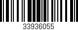 Código de barras (EAN, GTIN, SKU, ISBN): '33936055'