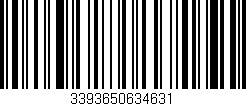 Código de barras (EAN, GTIN, SKU, ISBN): '3393650634631'