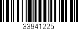 Código de barras (EAN, GTIN, SKU, ISBN): '33941225'