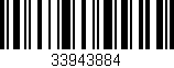 Código de barras (EAN, GTIN, SKU, ISBN): '33943884'