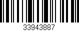 Código de barras (EAN, GTIN, SKU, ISBN): '33943887'