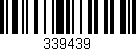 Código de barras (EAN, GTIN, SKU, ISBN): '339439'