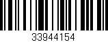 Código de barras (EAN, GTIN, SKU, ISBN): '33944154'