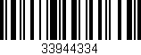 Código de barras (EAN, GTIN, SKU, ISBN): '33944334'