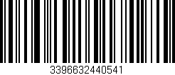 Código de barras (EAN, GTIN, SKU, ISBN): '3396632440541'