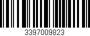 Código de barras (EAN, GTIN, SKU, ISBN): '3397009823'
