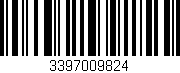 Código de barras (EAN, GTIN, SKU, ISBN): '3397009824'