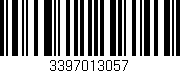Código de barras (EAN, GTIN, SKU, ISBN): '3397013057'
