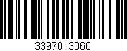 Código de barras (EAN, GTIN, SKU, ISBN): '3397013060'