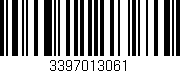 Código de barras (EAN, GTIN, SKU, ISBN): '3397013061'