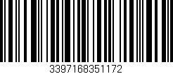 Código de barras (EAN, GTIN, SKU, ISBN): '3397168351172'
