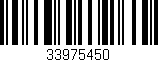 Código de barras (EAN, GTIN, SKU, ISBN): '33975450'