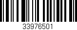 Código de barras (EAN, GTIN, SKU, ISBN): '33976501'