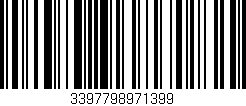 Código de barras (EAN, GTIN, SKU, ISBN): '3397798971399'