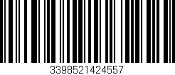 Código de barras (EAN, GTIN, SKU, ISBN): '3398521424557'