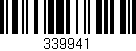 Código de barras (EAN, GTIN, SKU, ISBN): '339941'
