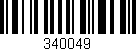 Código de barras (EAN, GTIN, SKU, ISBN): '340049'