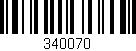 Código de barras (EAN, GTIN, SKU, ISBN): '340070'