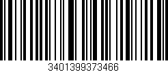 Código de barras (EAN, GTIN, SKU, ISBN): '3401399373466'