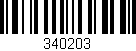Código de barras (EAN, GTIN, SKU, ISBN): '340203'